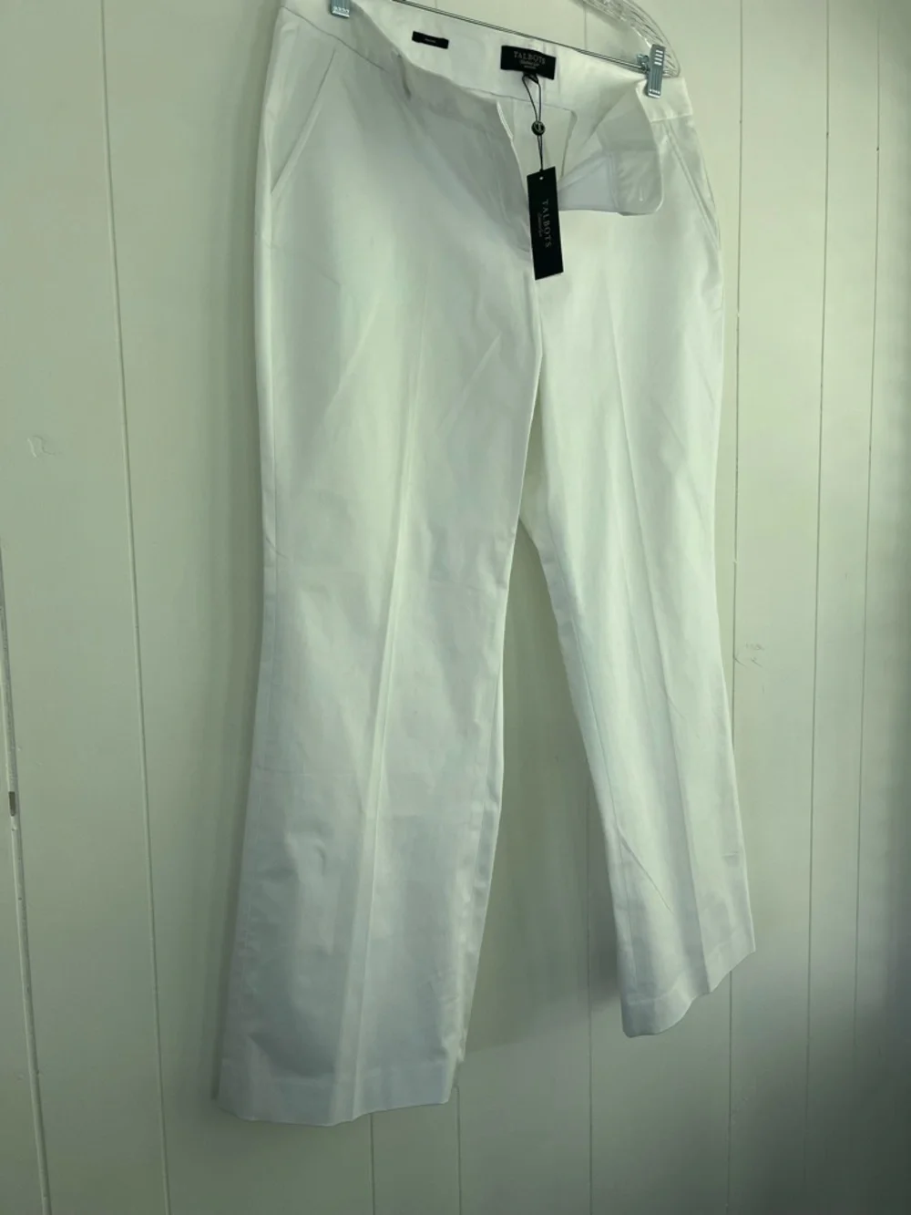 NWT Talbots Petites  SIGNATURE White Women's Pants Trousers Size 16 P - Picture 12 of 15